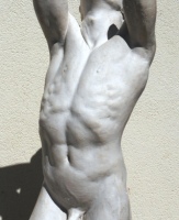 Skulptur - Torso - terracotta